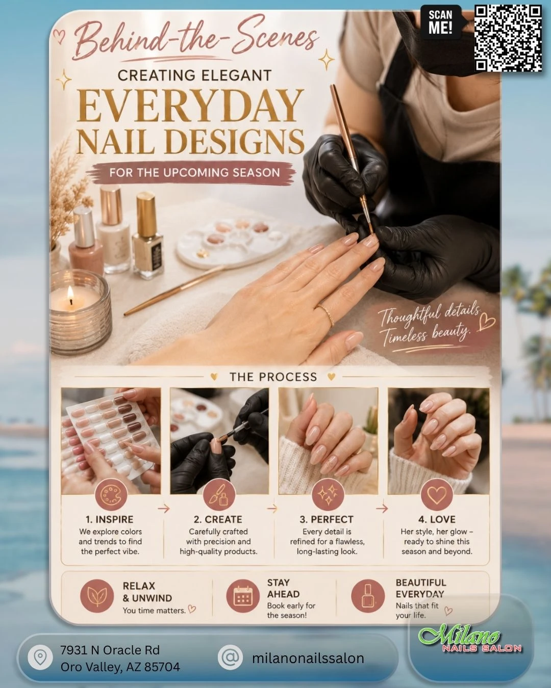 Milano Nails Salon Oro Valley, AZ 85704